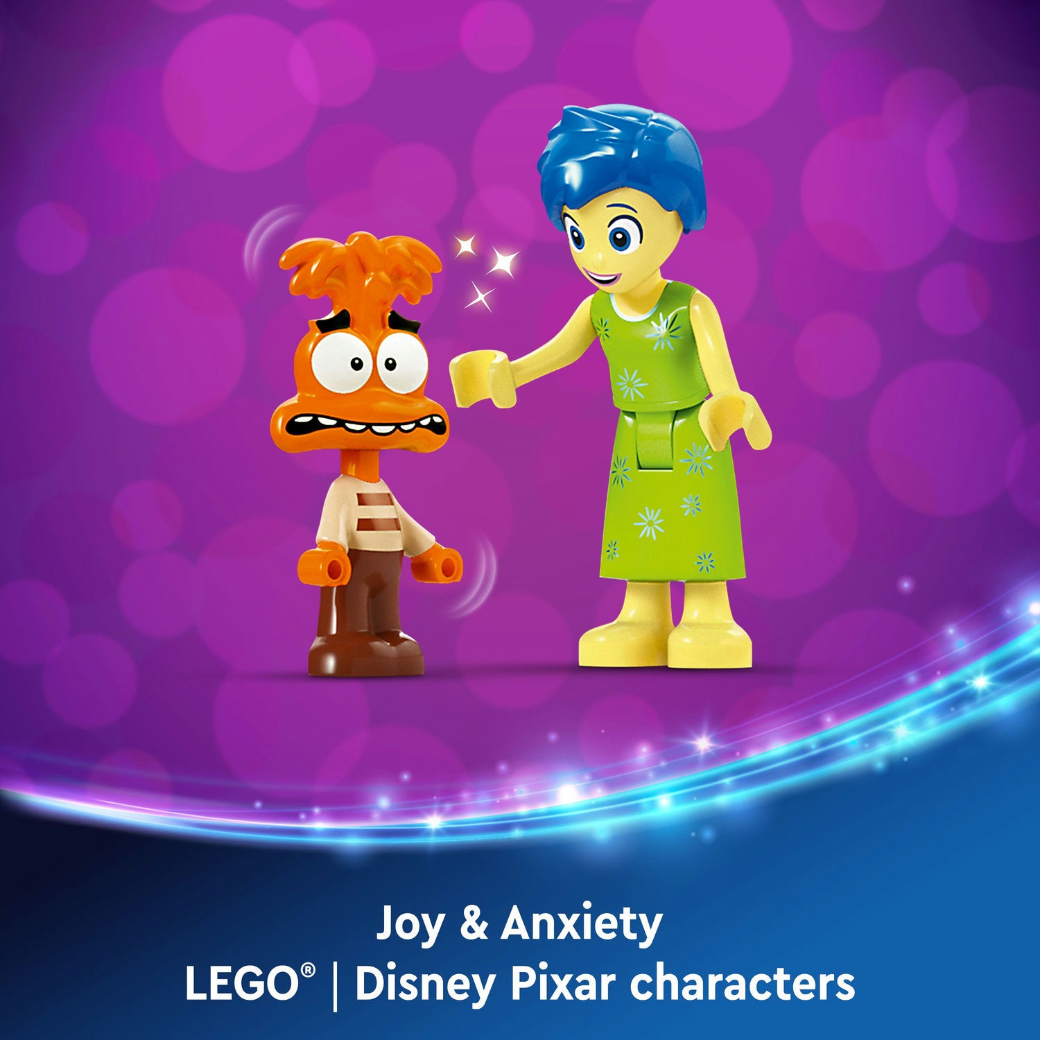 Lego Disney Pixar Inside Out 2 Mood Cubes