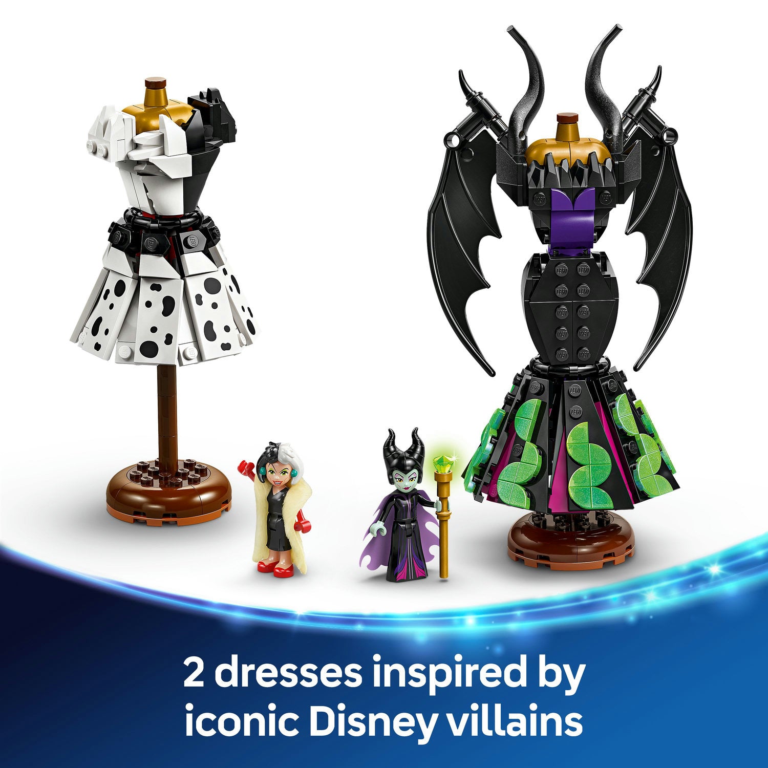 Lego Disney - Maleficent's and Cruella De Vil's Dresses