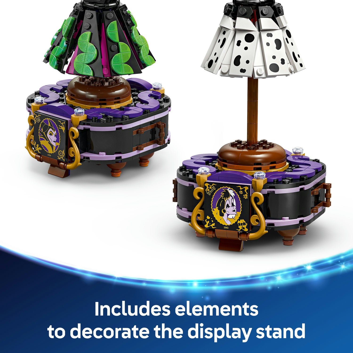 Lego Disney - Maleficent's and Cruella De Vil's Dresses