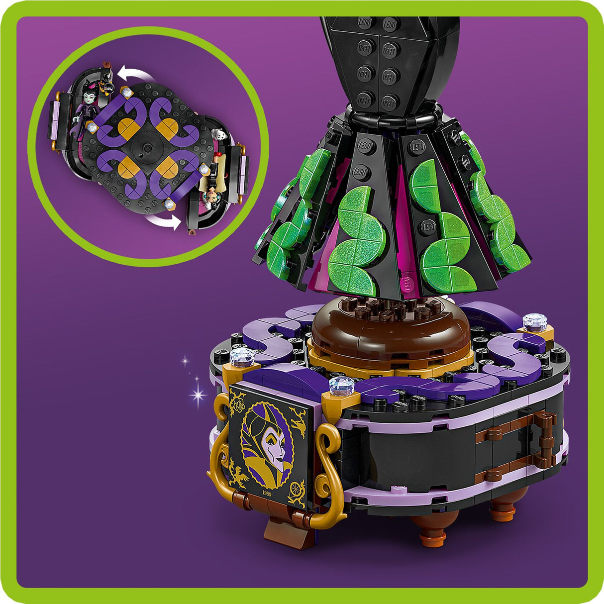 Lego Disney - Maleficent's and Cruella De Vil's Dresses