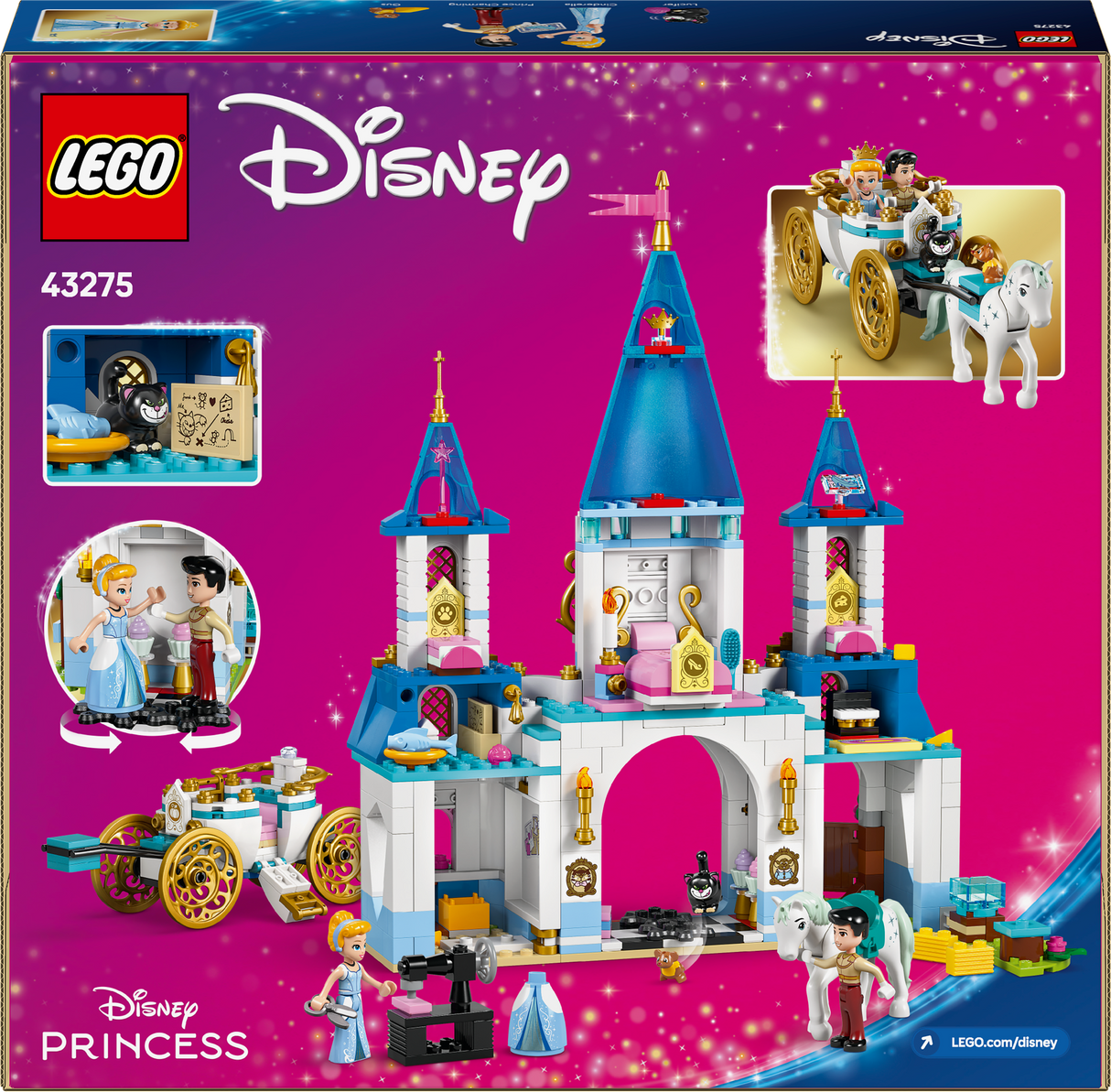 Lego Disney - Cinderella's Castle & Horse Carriage