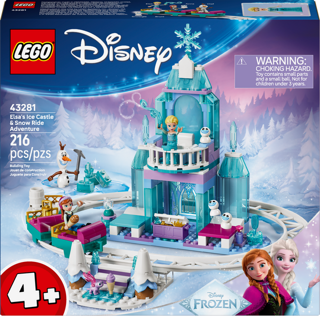 Lego Disney - Elsa's Ice Castle & Snow Ride Adventure