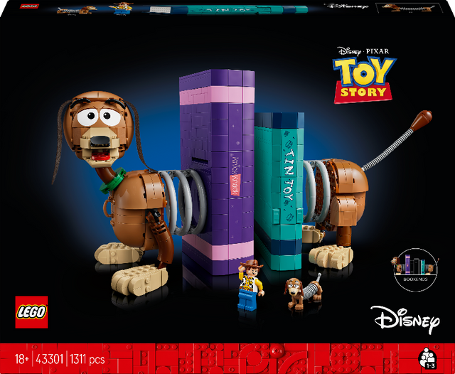 LEGO Disney - Toy Story: Slinky Dog Bookends