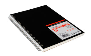Graduate Premium Black Spiral Sketchbook A5 160g 30sheets
