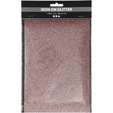 Iron on foil, A5 14.8x21 cm, 1 sheet, light red