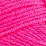 Melbourne Wool Yarn L: 92m Needle 4-5.5 Neon Pink 50g