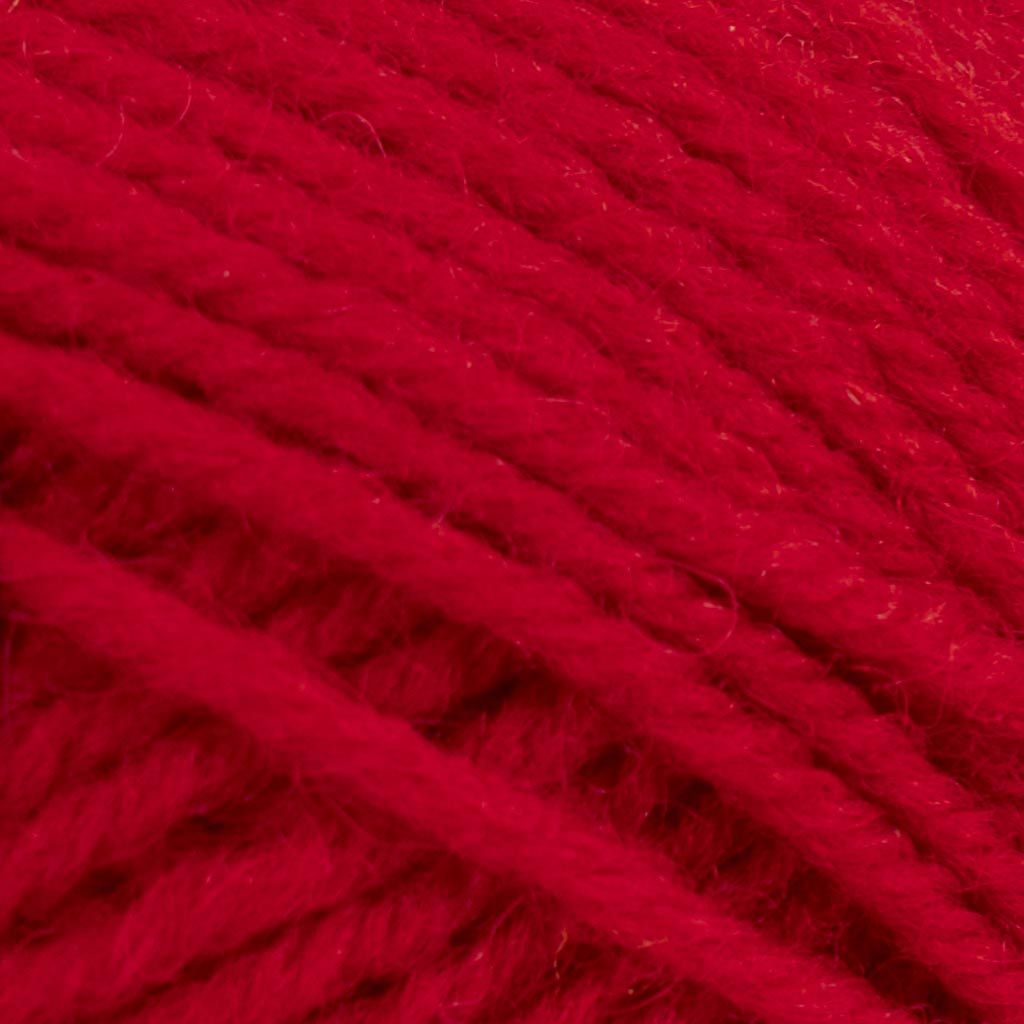 Melbourne Wool Yarn L: 92m Needle 4-5.5 Red 50g Ball
