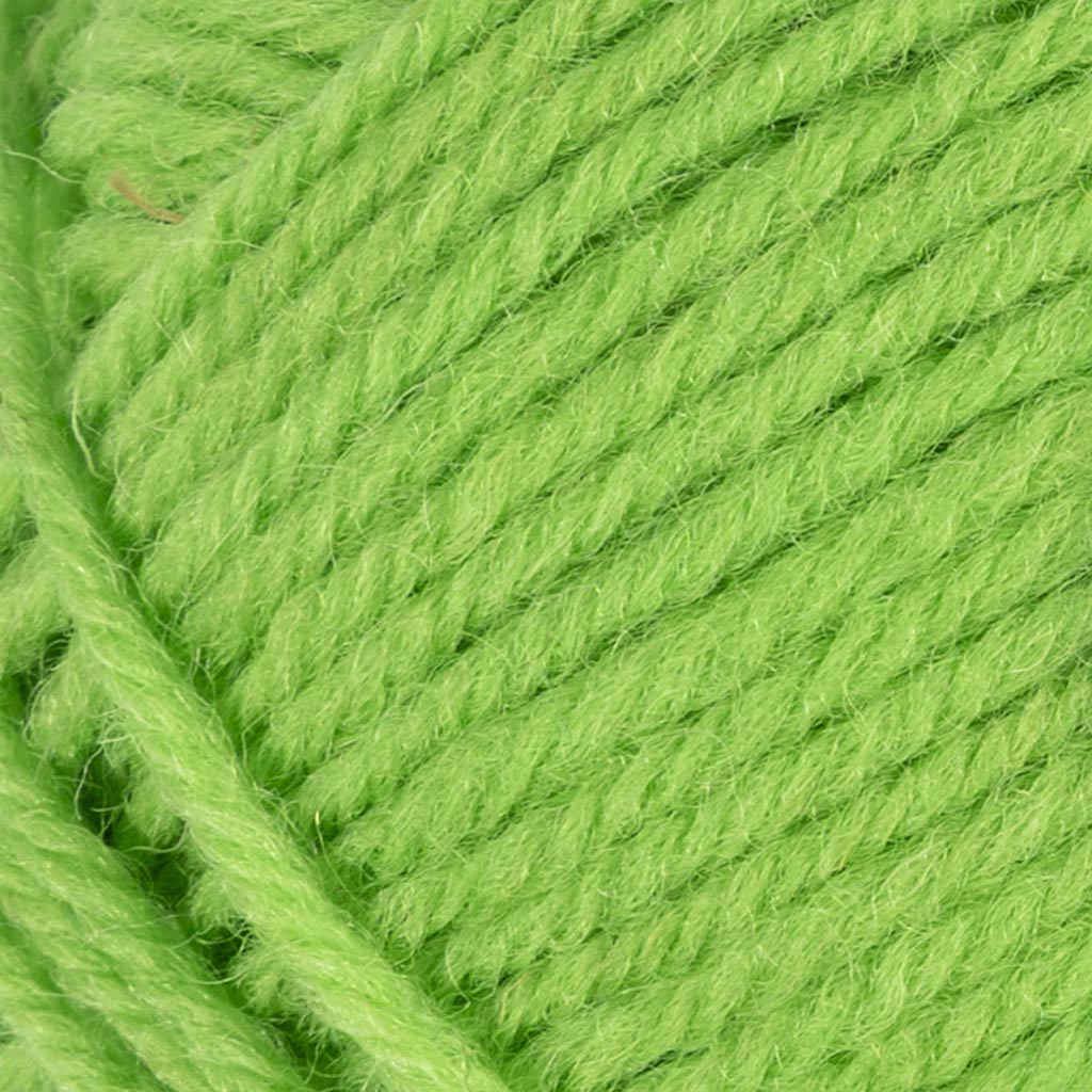 Melbourne Wool Yarn L: 92m Needle 4-5.5 Neon Green 50g Ball