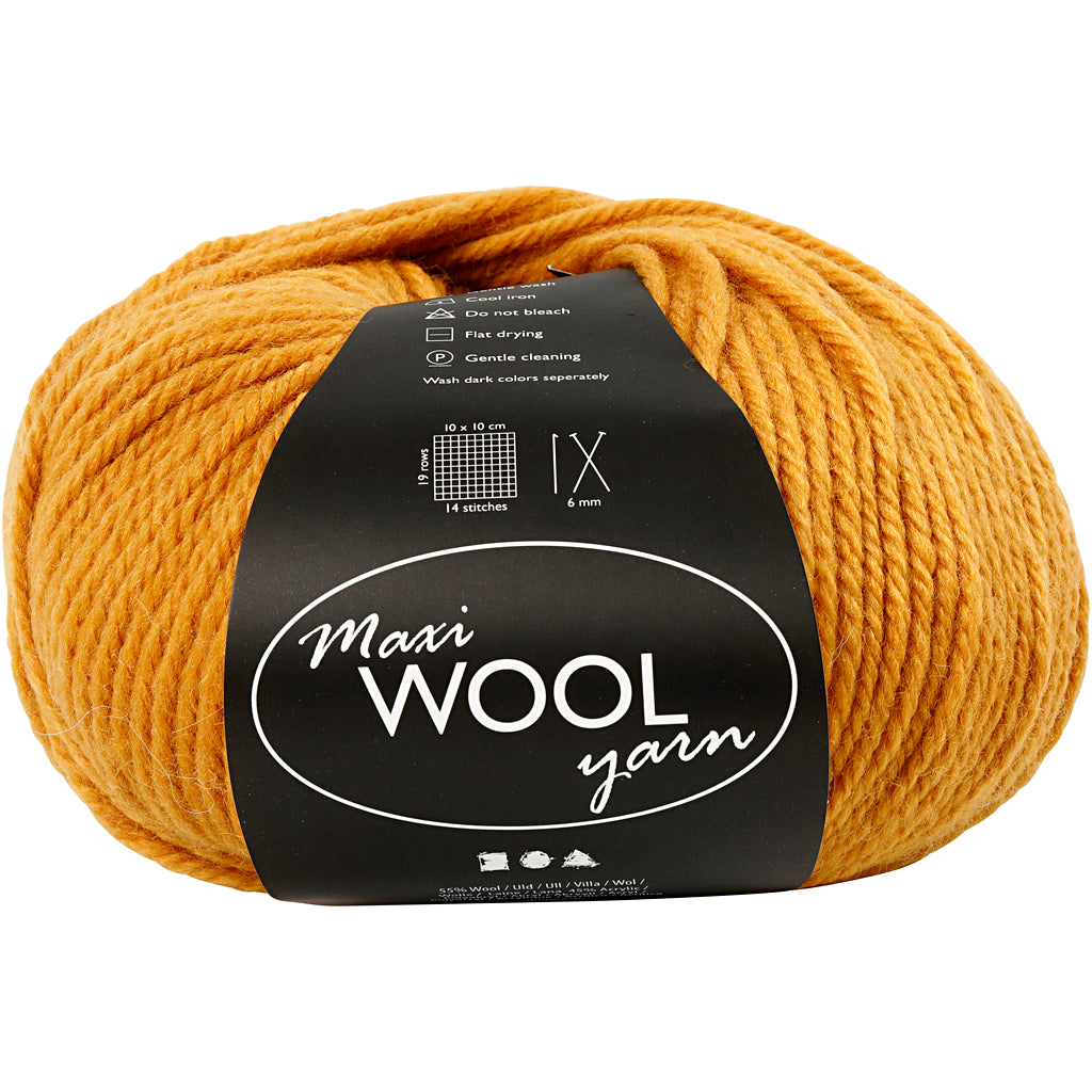 Wool yarn