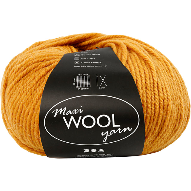 Wool yarn