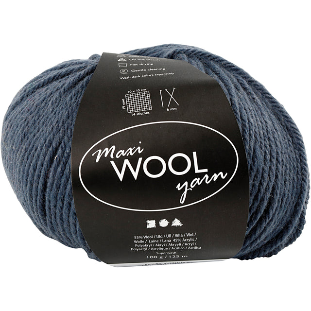 Wool yarn