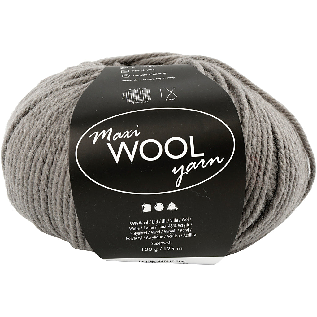 Wool yarn