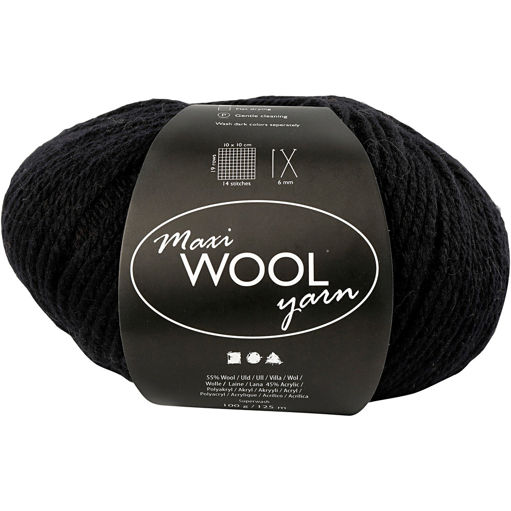 Wool yarn