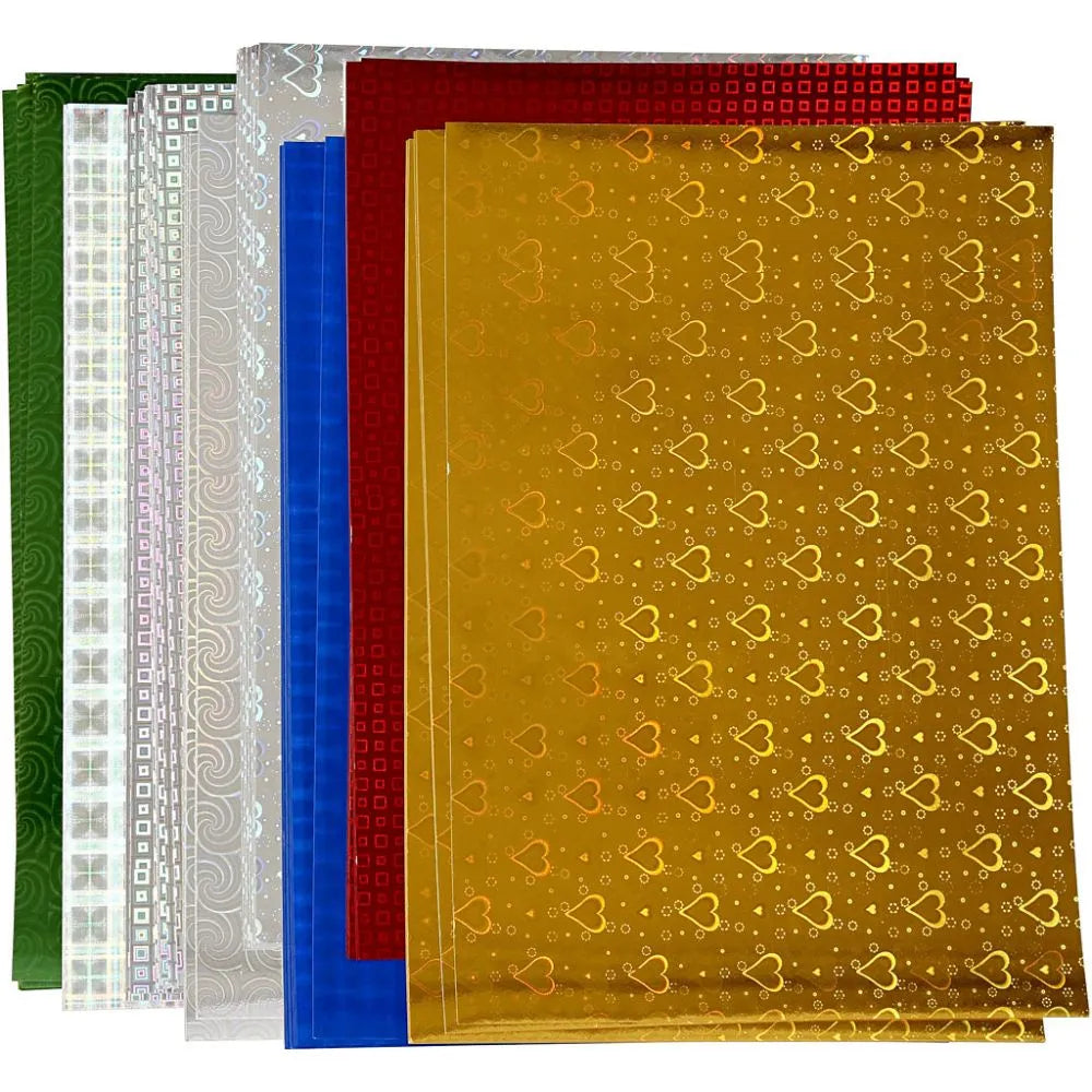 Holographic Paper - 8 Pack