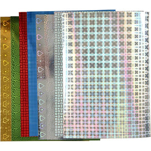 Holographic Paper - 8 Pack