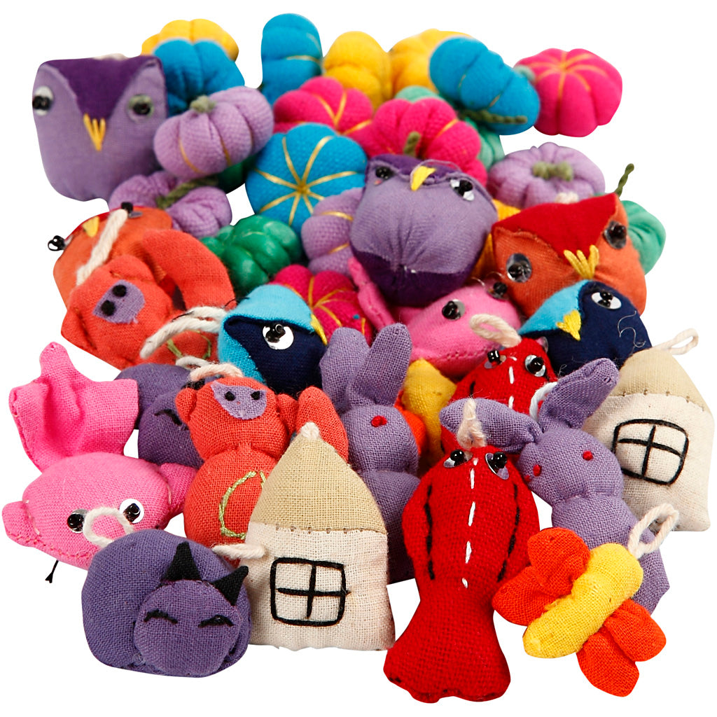 Mini Fabric Animals