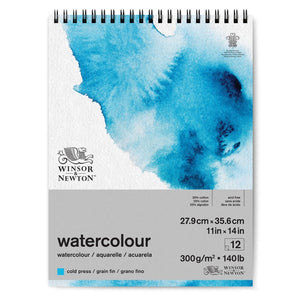 Winsor & Newton Watercolour Pad (Spiral) Cold Press - 11x14inch
