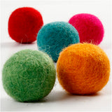 Felt balls
