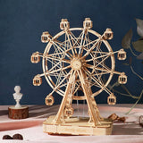 Rolife Ferris Wheel 3D Wooden Puzzle Music Box 