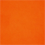 A4 Felt Sheets - Orange (Pack of 10)