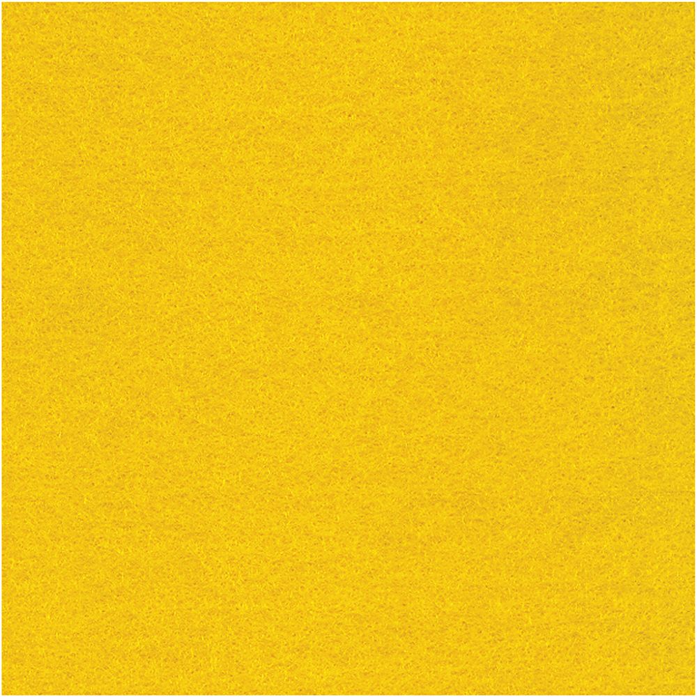 A4 Felt Sheets - Yellow (Pack of 10)