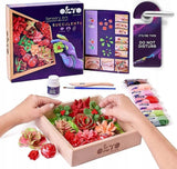 OKTO Wood & Craft DIY Kit - Succulents: Passion
