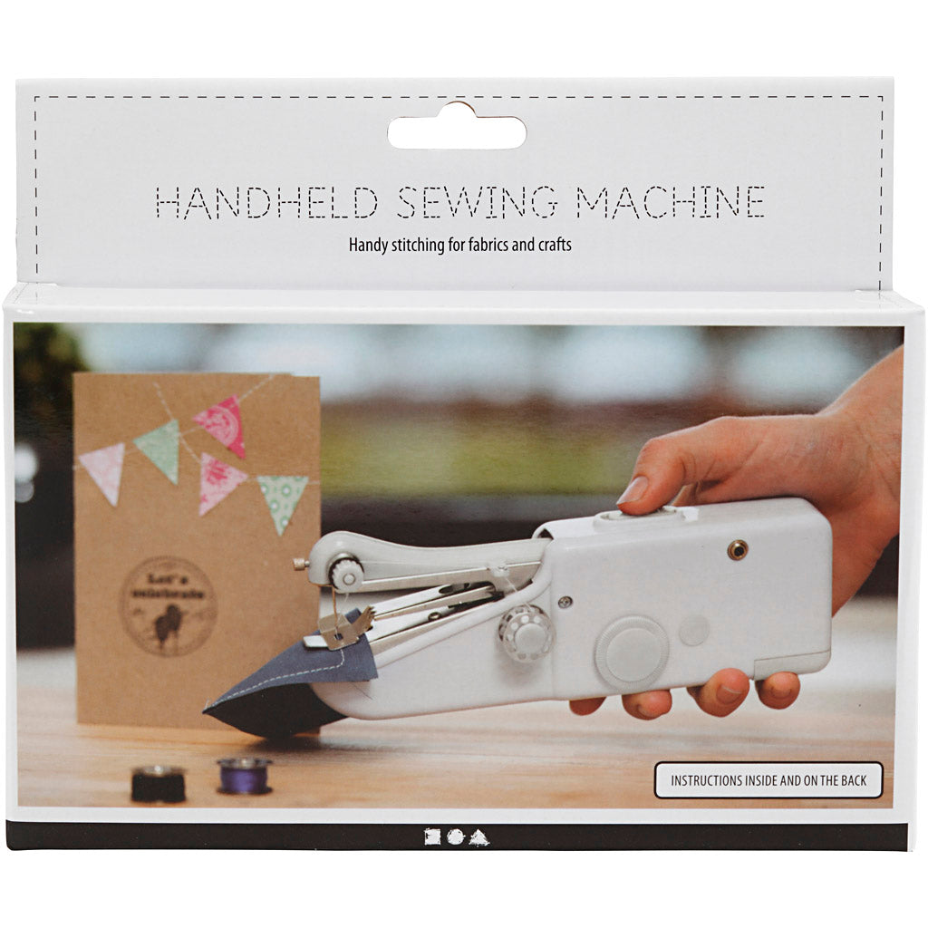 Handheld sewing machine