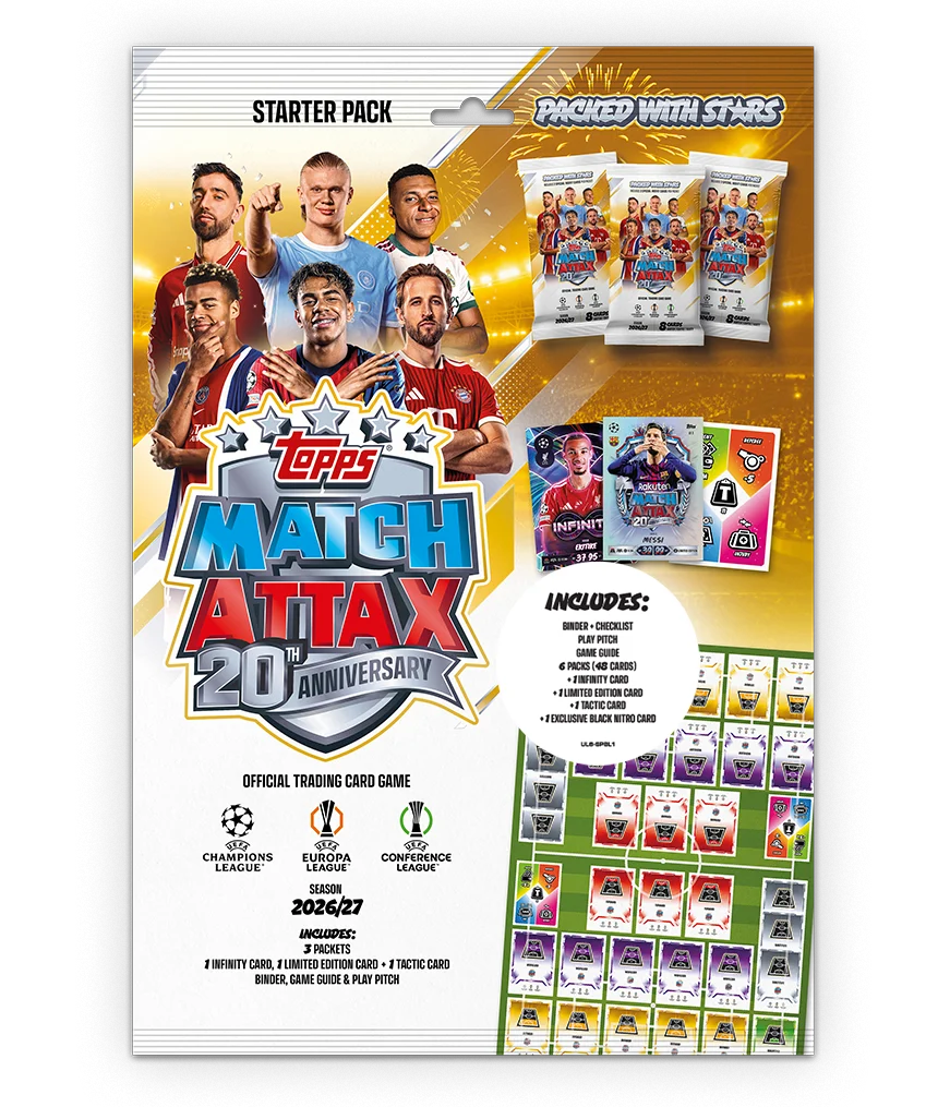 Topps UCC Match Attax 2026/27 Starter Pack