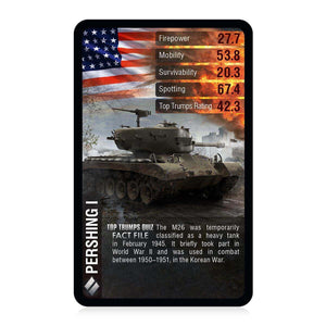 World of Tanks Top Trumps Card Game