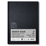 Winsor & Newton Hardback Sketch Book 110gsm - A4 Bound