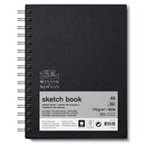 Winsor & Newton Hardback Sketch Book 170gsm - A5 Spiral