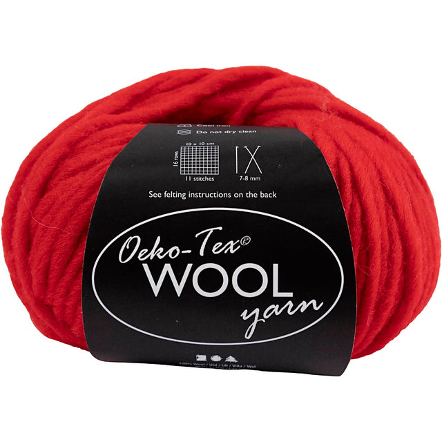 Wool yarn