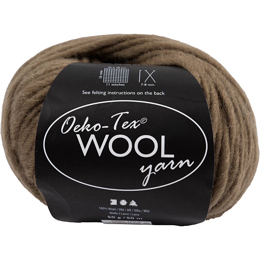 Wool yarn