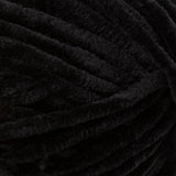 Velour Yarn L: 105m Needle 5-6 Black 100g