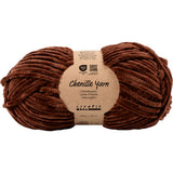 Velour Yarn L: 105m Needle 5-6 Brown 100g