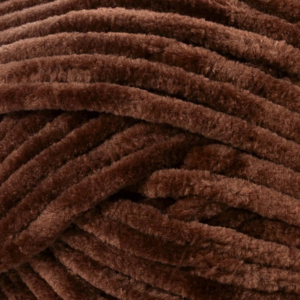Velour Yarn L: 105m Needle 5-6 Brown 100g