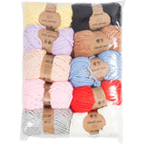 Velour Yarn L: 10x105m Needle 5-6 - Assorted Colours