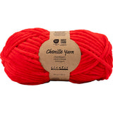 Velour Yarn L: 105m Needle 5-6 100g - Red