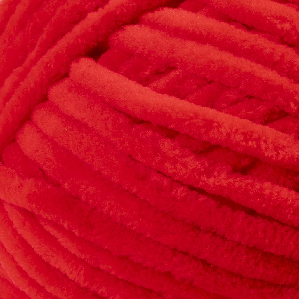 Velour Yarn L: 105m Needle 5-6 100g - Red