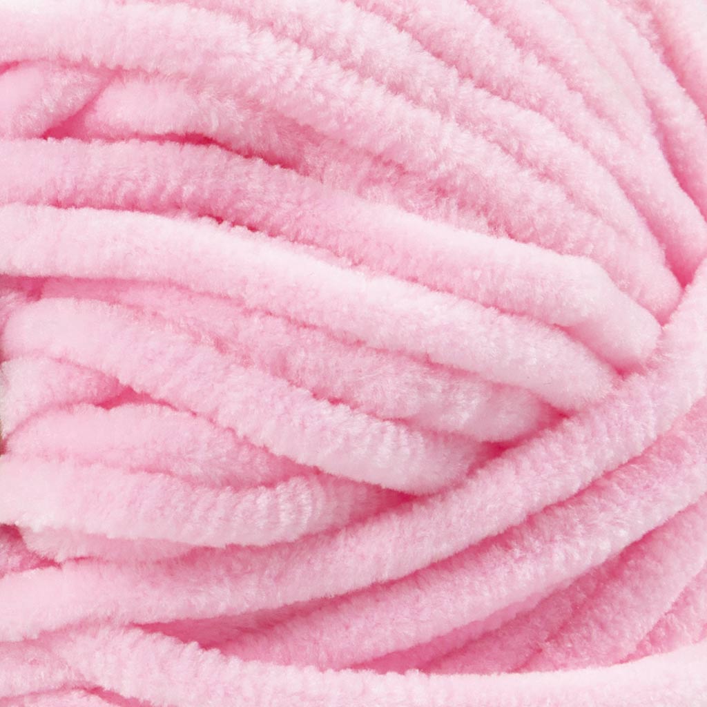 Velour Yarn L: 105m Needle 5-6 Light Pink 100g