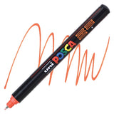 Posca Pc-1Mr Orange Extra Fine Paint Marker