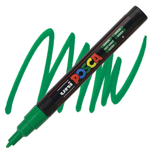 Posca Pc-3M Bullet Tip Green Paint Marker
