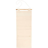 Hanging Organiser H:75cm W:30cm 145g - Light Natural