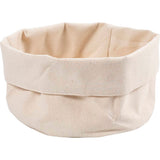Fabric Baskets H:14/5cm Dia. 20 cm Natural (2 Pack)