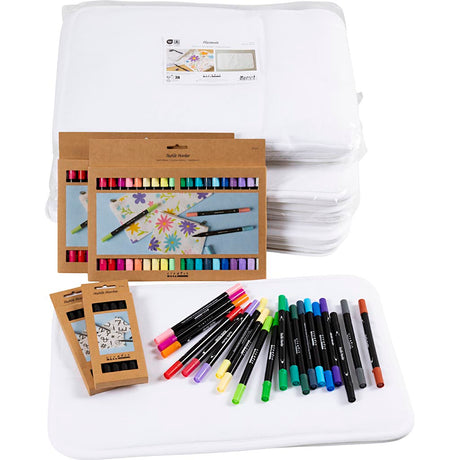 Group Craft Kit - Paint Your Own Placemats (30 Pieces)