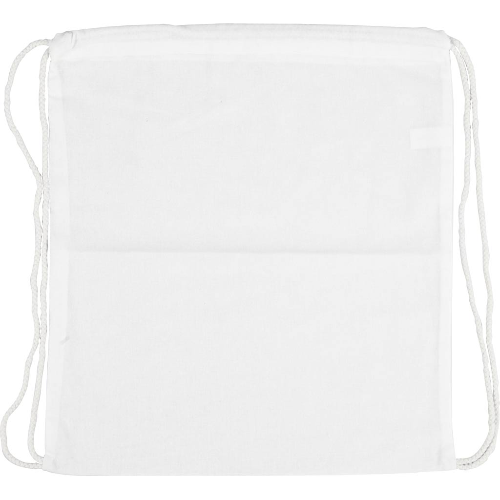 Drawstring Bag Size 37x41 cm 130g - White