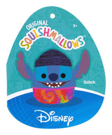 Squishmallows 8 inch - Disney Stitch With Beanie and Tie Dye