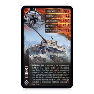 World of Tanks Top Trumps Card Game