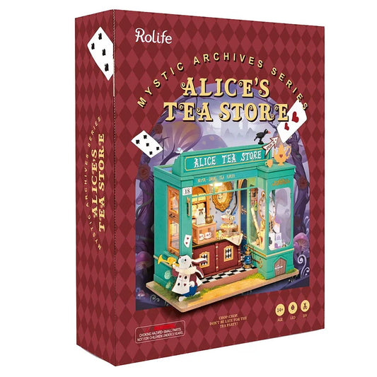 Rolife Alice's Tea Store DIY Miniature House Kit DG156