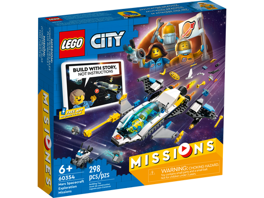 Lego Mars Spacecraft Exploration Missions